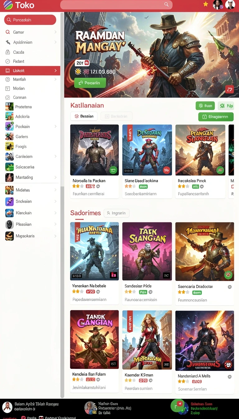 6svip - Menu navigasi yang mudah digunakan di 6SVIP.
