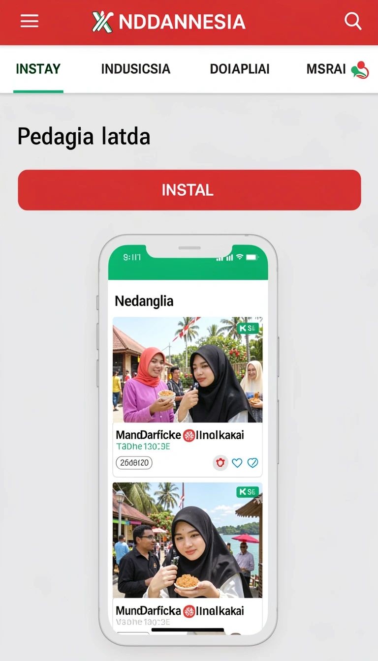 glowin88 - Tampilan antarmuka pengguna yang modern dan menarik.