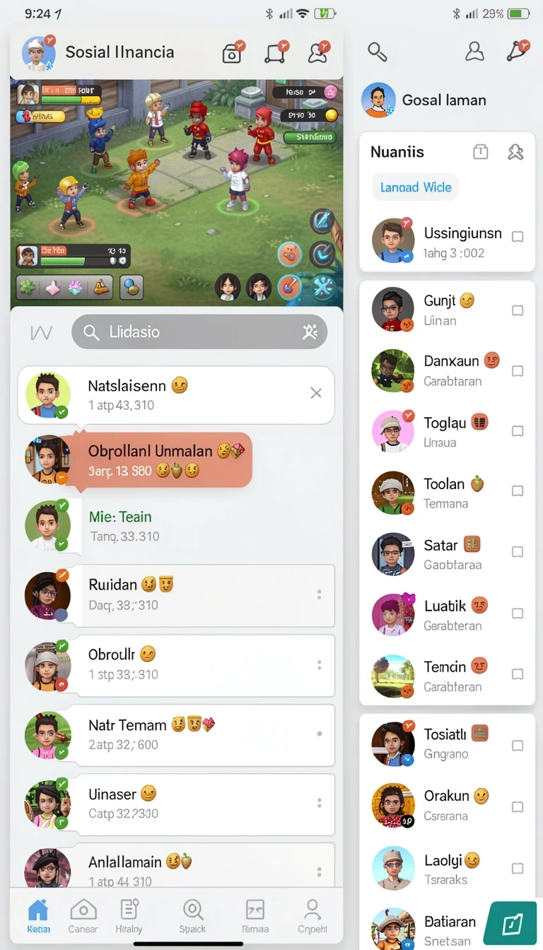 gtpidn - Karakter-karakter unik yang bisa dipilih untuk bermain.