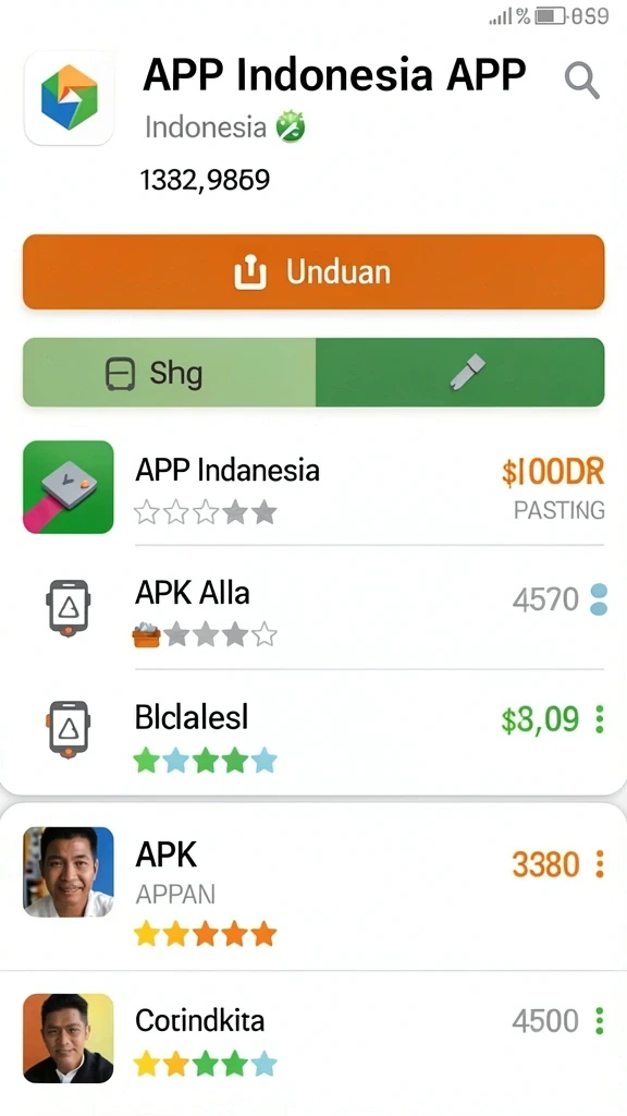 hot51 - Menu navigasi yang mudah diakses dan intuitif.