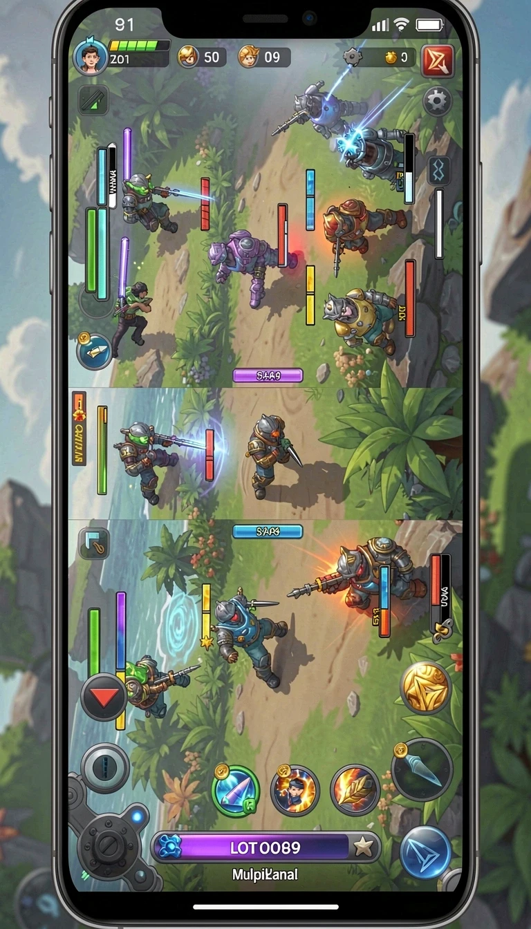playwin - Tampilan antarmuka yang intuitif dan mudah digunakan.