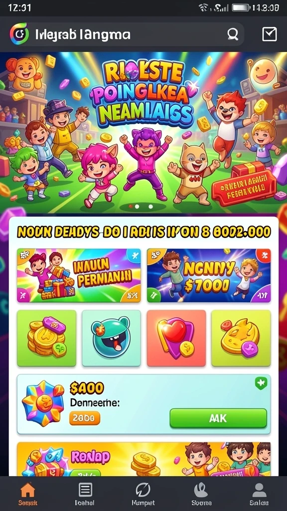 tger123 - Screenshot menampilkan karakter utama beraksi di dunia petualangan.