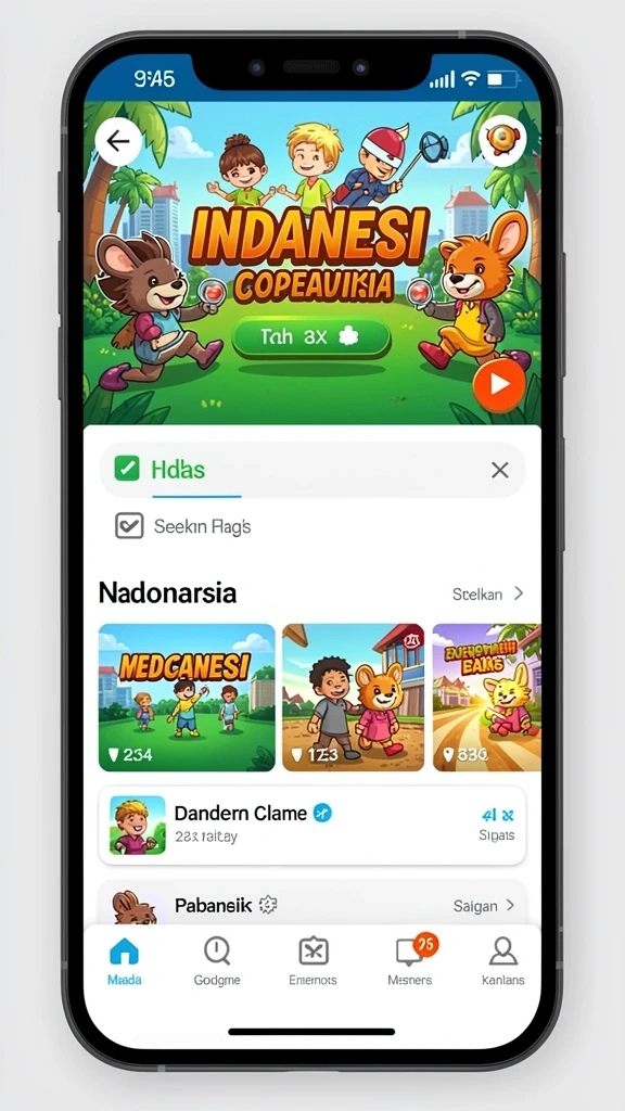 wak89 - Karakter unik yang dapat dipilih sesuai dengan gaya bermain.